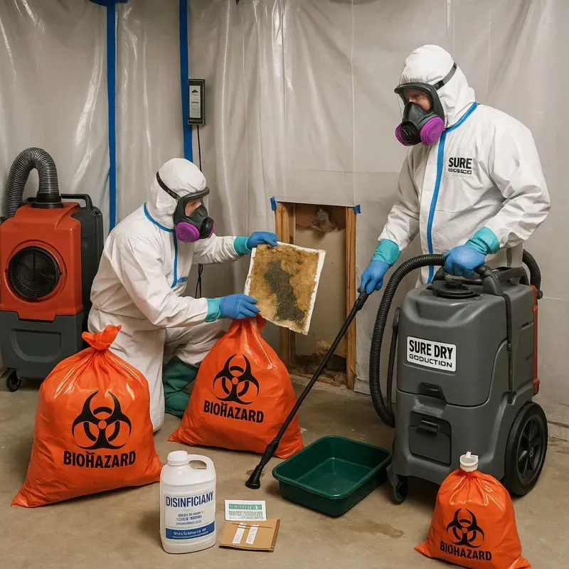 Contaminated Water Handling Protocols process in Hutchinson, KS