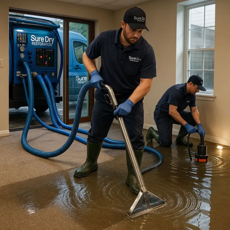 Water Extraction and Removal process in Hutchinson, KS